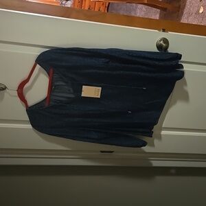 Nydj leopard print blouse